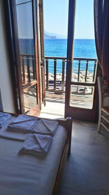 Maison d’hôte pour 2 personnes, avec terrasse dans Palaiochora