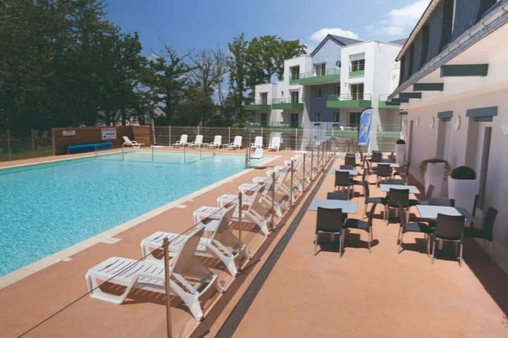Appartement de vacances pour 6 personnes, avec piscine et balcon