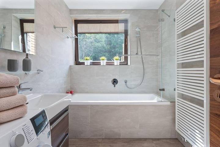 Ferienwohnung für 4 Personen, mit Terrasse und Garten sowie Ausblick und Sauna in Spindlermühle - 4