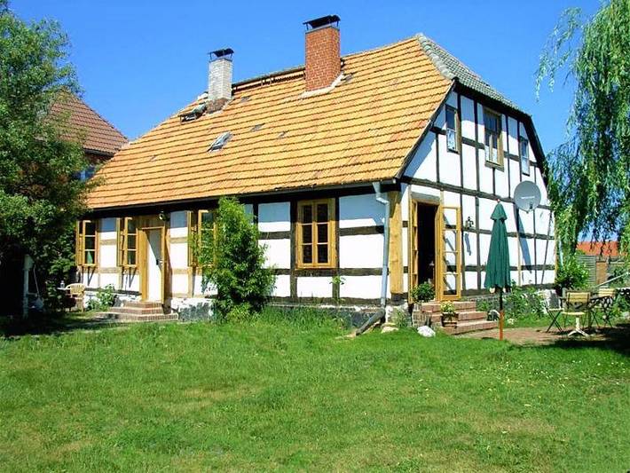Ferienwohnung für 2 Personen, mit Ausblick und Seeblick sowie Garten, mit Haustier in Altwarp