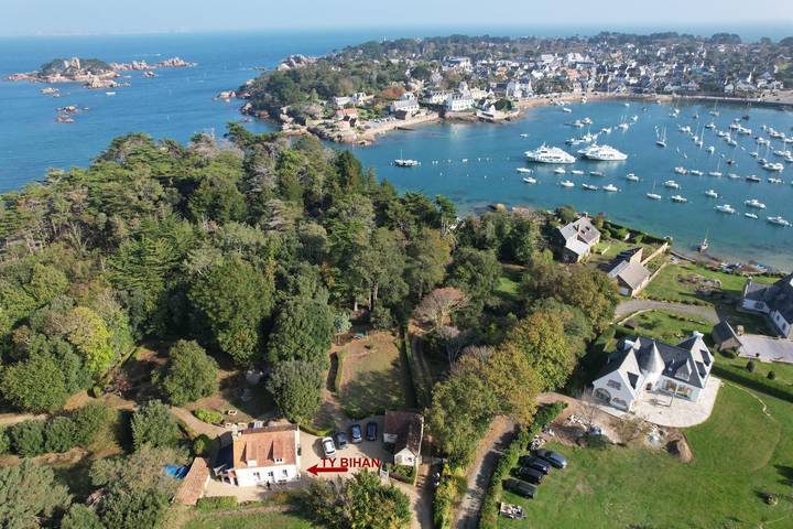 Gîte pour 6 personnes, avec Jardin et Vue dans Plage Tourony