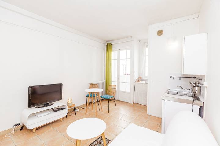 Studio pour 2 personnes, avec balcon, adapté aux familles