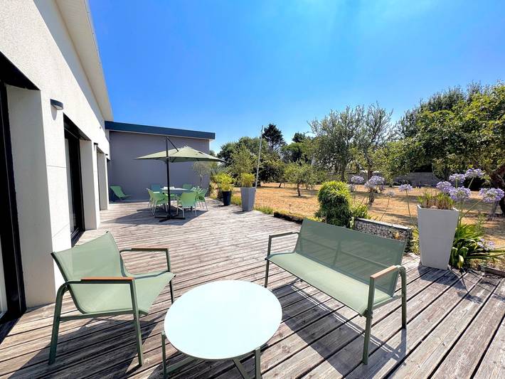 Maison de vacances à Loctudy avec terrasse privée, jardin et Wi-Fi in Loctudy, Côte de Cornouaille