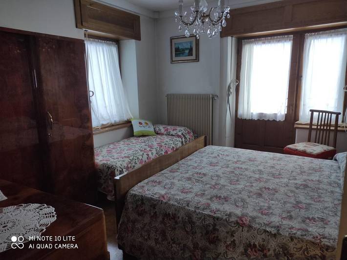 Chambre pour 3 personnes, avec balcon, animaux acceptés - 1
