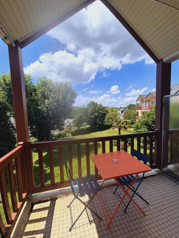 Gîte pour 2 personnes, avec balcon dans Plage de Mr Hulot