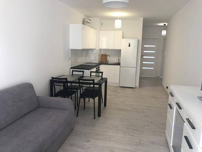 Apartament wakacyjny dla 2 osób, z widok i taras w Białołęka