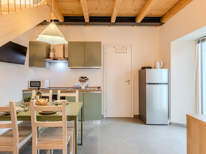 Appartamento per 5 persone, con Balcone e Terrazza nonché Giardino e Vista lago a Colico