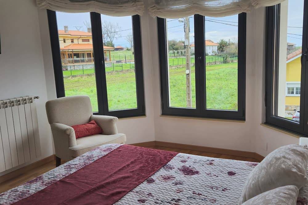House on the coast of Asturias in Valdés, Costa Verde (Spain)