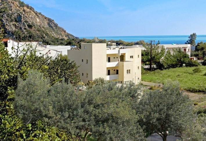 Gîte pour 2 personnes, avec jardin ainsi que vue et balcon dans Soúgia - 4