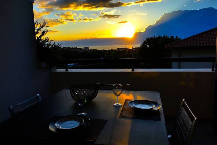 Appartement de vacances pour 2 personnes, avec terrasse