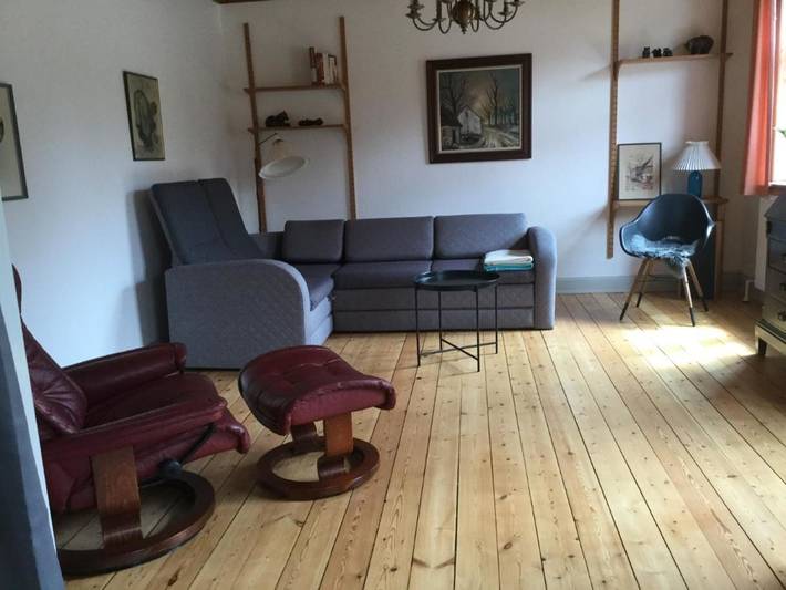 Ferieleilighet for 4 personer, med Terrasse og Hage i Sønderborg