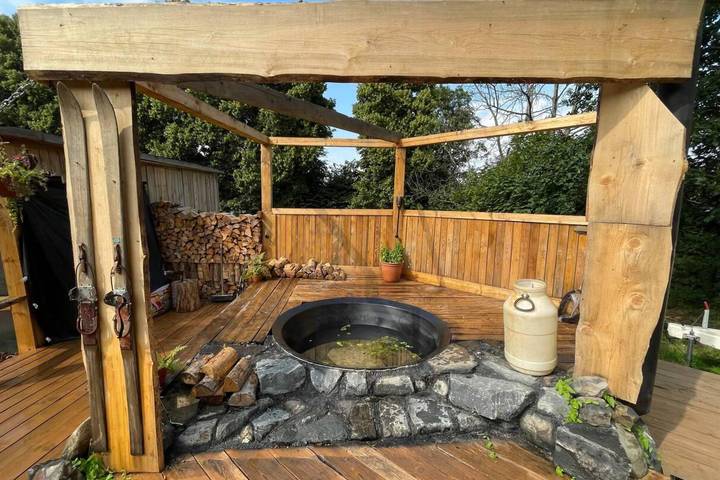 Ferienhaus für 6 Personen, mit Whirlpool und Terrasse sowie Garten und Pool in Nordböhmen - 2