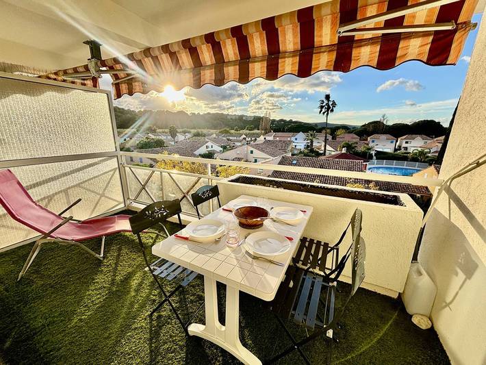 Location de vacances pour 4 personnes, avec Terrasse dans Le Lavandou