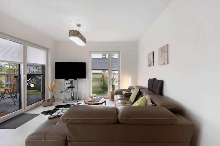 Ferienwohnung für 4 Personen, mit Garten und Seeblick in Muldestausee - 2