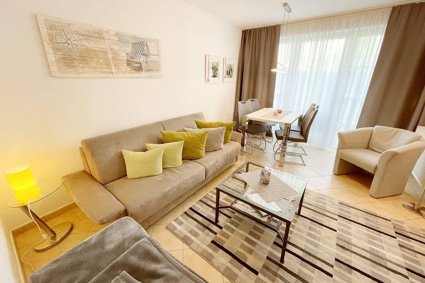 Ganze Wohnung, "Entspannen und Genießen: Ferienwohnung an der Ostsee für die ganze Familie!" in Kölpinsee, Loddin