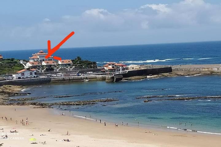 Apartamento para 4 personas, con jardín y vistas en Comillas