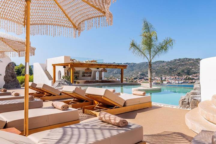 Ferienhaus für 2 Personen, mit Pool und Garten sowie Ausblick auf Skopelos - 2