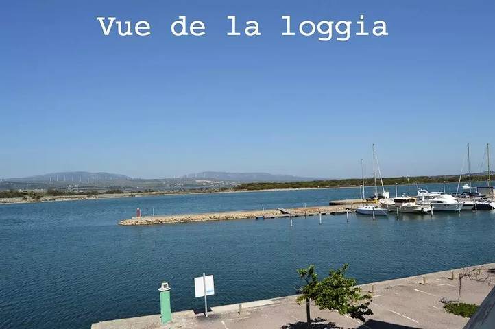 Studio für 3 Personen, mit Ausblick in Port Leucate