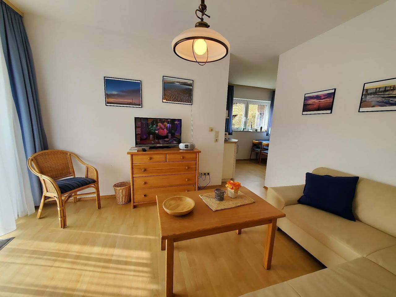 Ganze Wohnung, Komfortables Ferienwohnung mit Terrasse und Wlan in Lemkenhafen in Westfehmarn, Lemkenhafen
