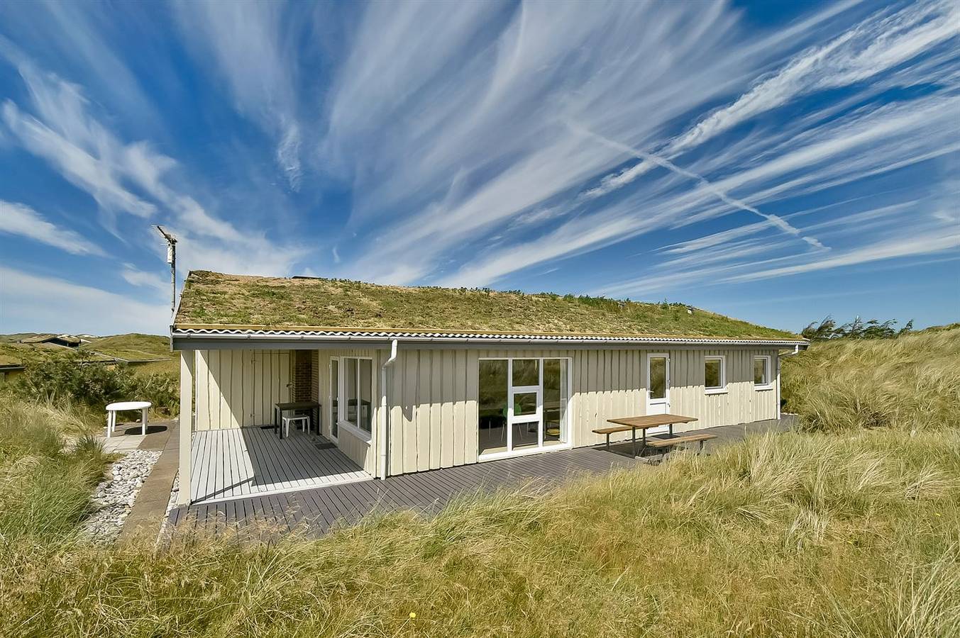 Ferieudlejning til 6 Personer i Houvig Strand, Holmsland Klit