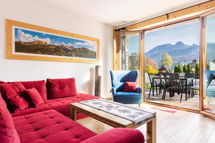 Apartament wakacyjny dla 4 osób, z balkon i widok w Kościelisko (województwo małopolskie)