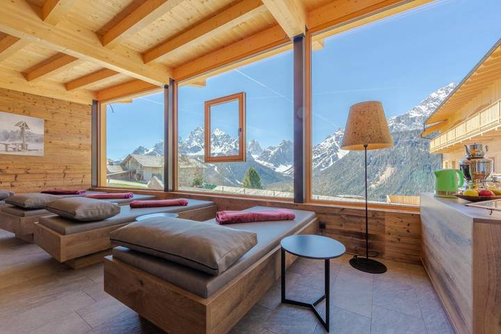 B&b per 2 persone, con panorama e sauna nonché balcone in Sesto