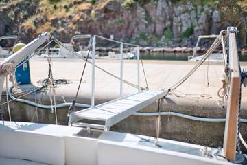 Boot für 4 Personen, mit Ausblick in Italien