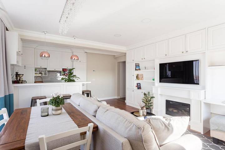 Appartement de vacances pour 6 personnes, avec Balcon ainsi que Terrasse et Vue
