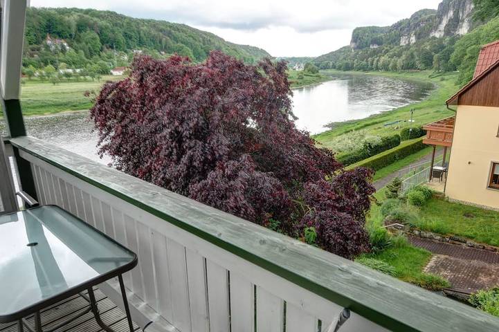 Ferienwohnung für 4 Personen, mit Garten in Rathen