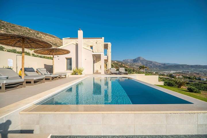 Villa für 16 Personen, mit Garten und Meerblick in Chania und Umgebung - 3