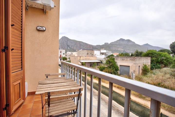 Apartamento entero, Apartamento de vacaciones para 2 personas con balcón/terraza in San Vito Lo Capo, Provincia de Trapani