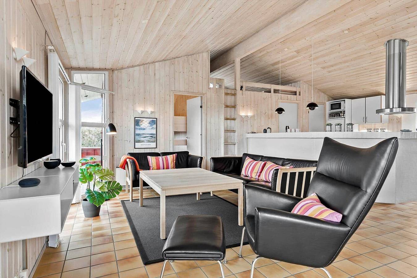 Holiday home for 6 people with sauna in lønstrup, Hjørring Region