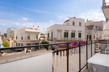 Chambre d’hôte pour 7 personnes, avec balcon et vue à Alberobello