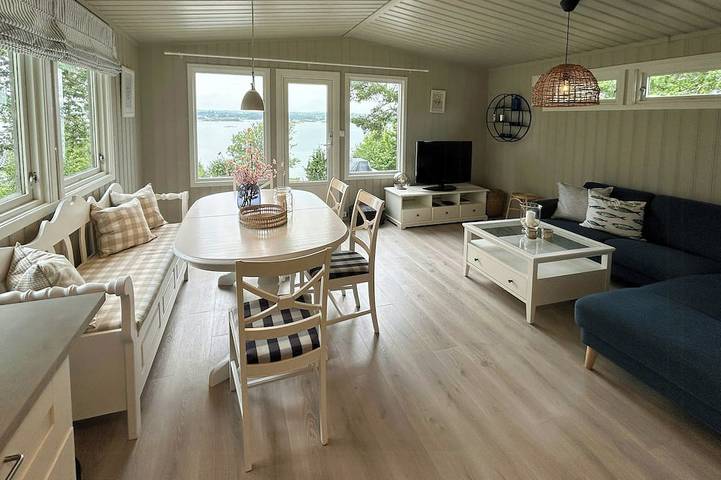 Ferienhaus für 7 Personen, mit Garten