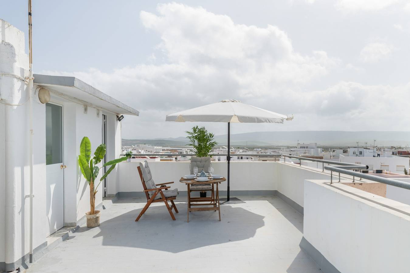 Ganze Wohnung, Apartment 'Almadraba' mit privater Terrasse, Wlan und Klimaanlage in Barbate, Costa de la Luz