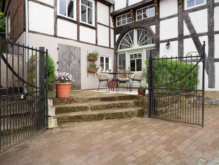 Ferienwohnung für 8 Personen, mit Garten und Ausblick, kinderfreundlich in Tecklenburg - 4