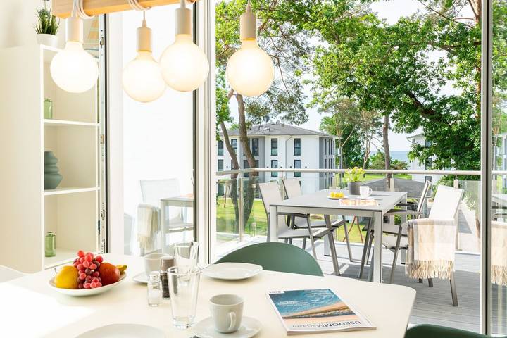 Ferienwohnung für 4 Personen, mit Balkon und Sauna in Zirchow - 3