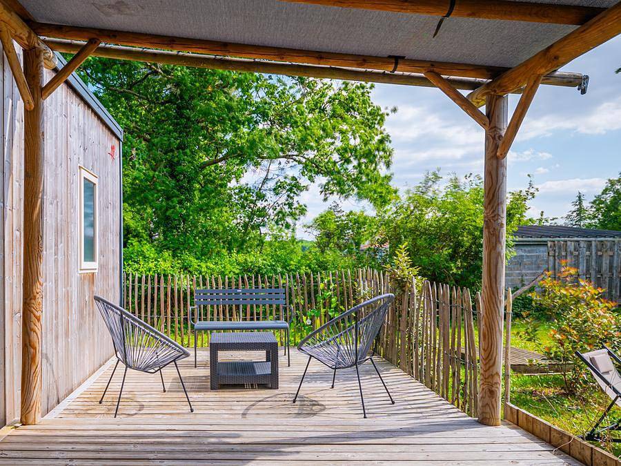 Camping Le Paradis - Mobilheim 4 personen - Margaux 2Ch in Saint-Laurent-Médoc, Regionaler Naturpark Médoc