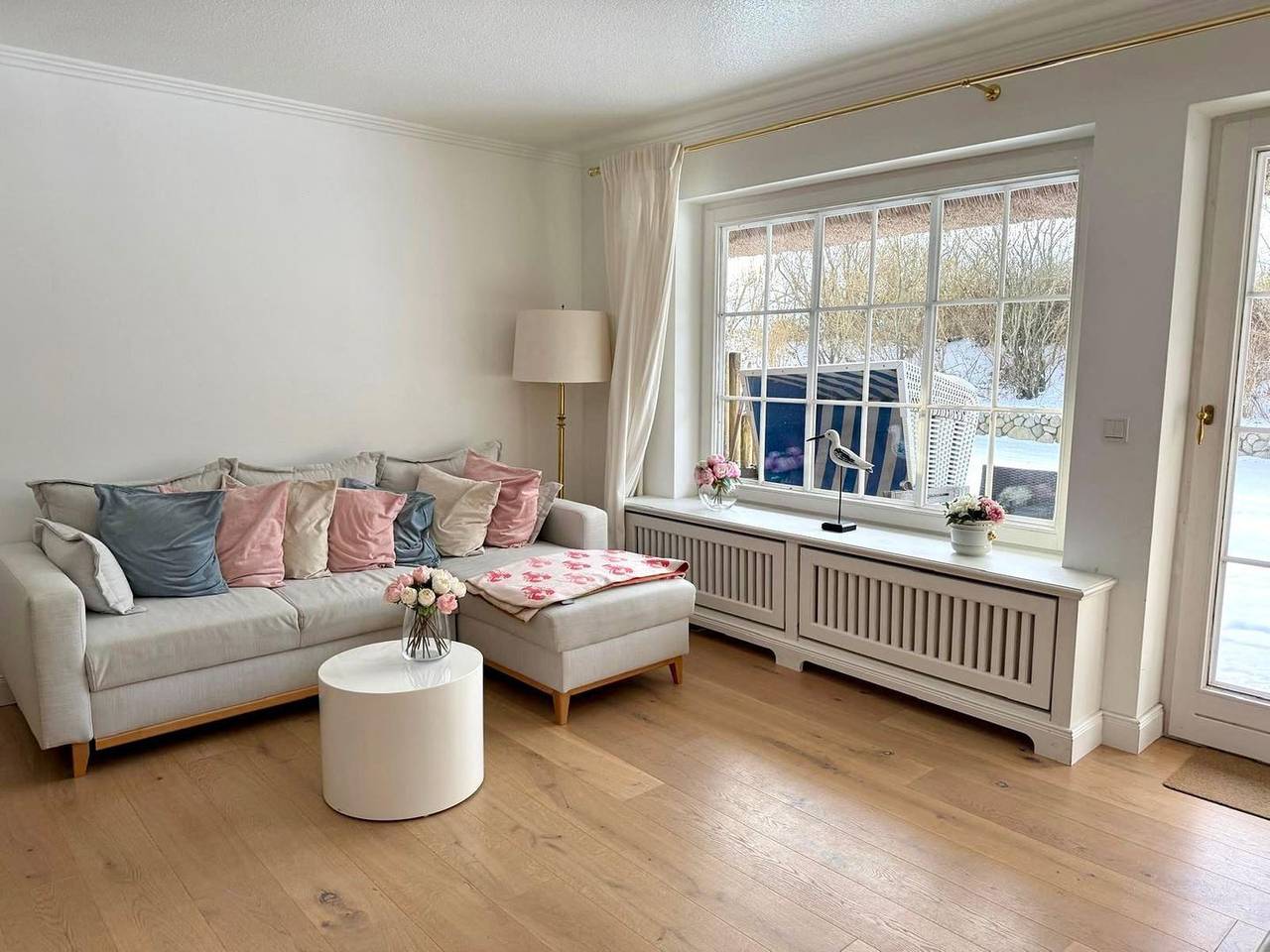 Ganze Wohnung, Ferienwohnung Reethüüs in Keitum auf Sylt unter Reet mit Terrasse & Strandkorb in Keitum, Sylt (Gemeinde)