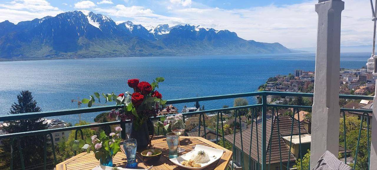 Ganze Wohnung, Four-Bedroom Apartment with Lake View in Montreux, Genfer See