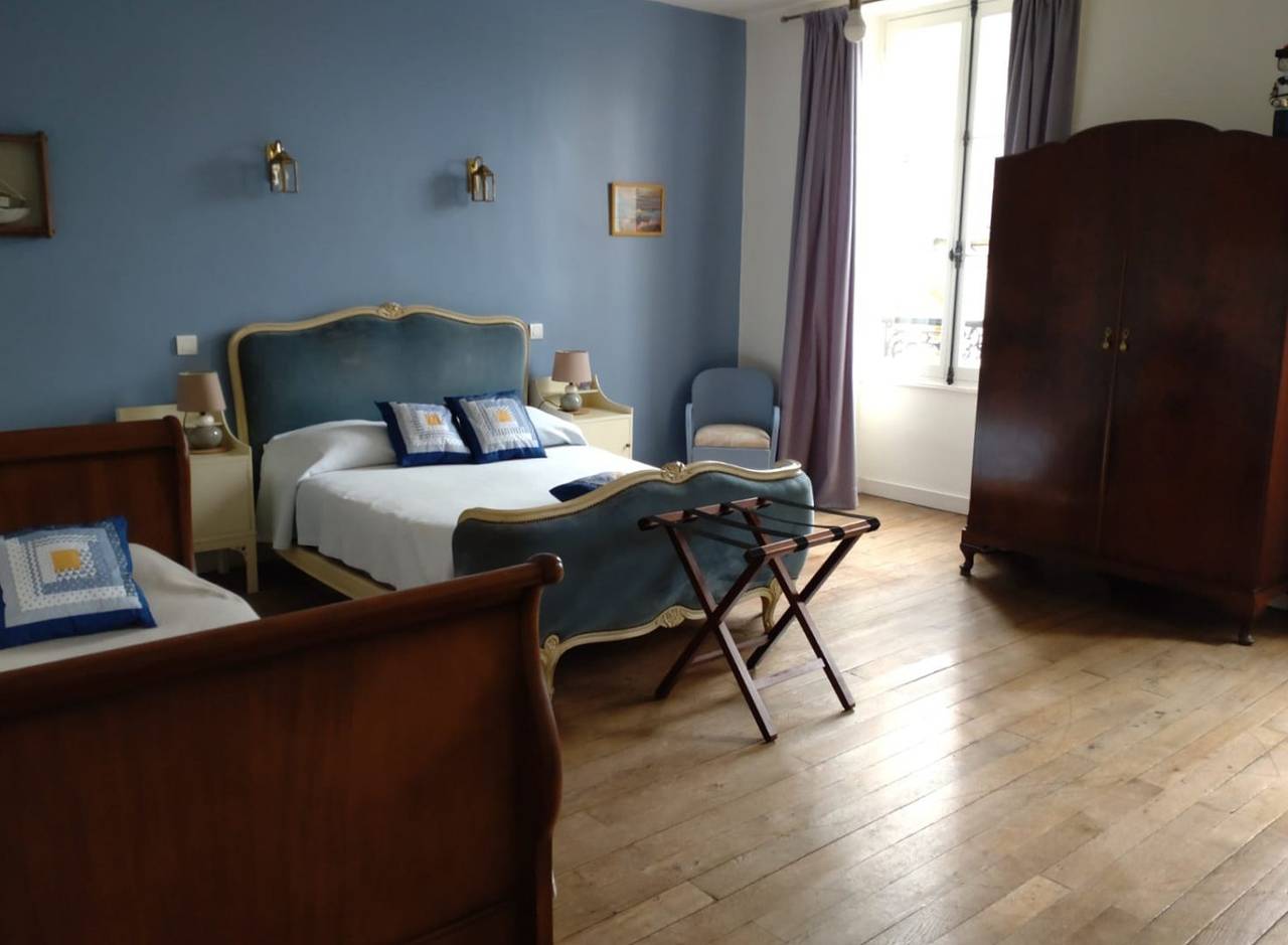 Chambre d'hôtes La Brasserie de Delphine - breizh in Saulgé, Vienne (France)