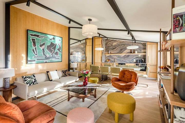 Appartement de vacances pour 10 personnes, avec balcon