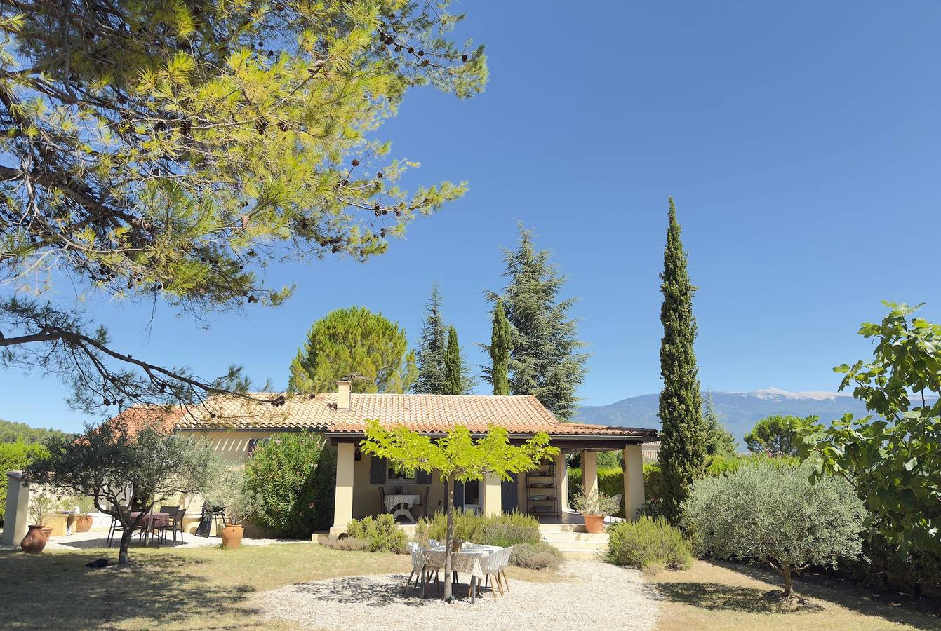 Domaine "Le secret du Ventoux" in Mormoiron, Parc naturel régional du Mont-Ventoux
