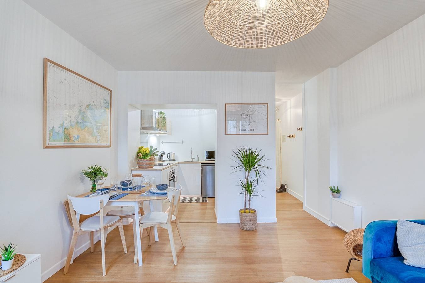 Apartamento entero, Le Bel-Air - proche plage des Corbières - St Malo in Saint-Malo, Región de Saint-Malo