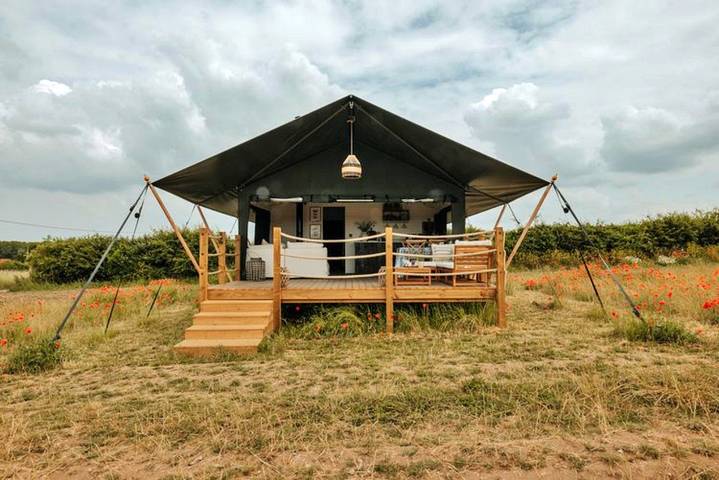 Glamping for 3 people, with Garden on the Norfolk Coast