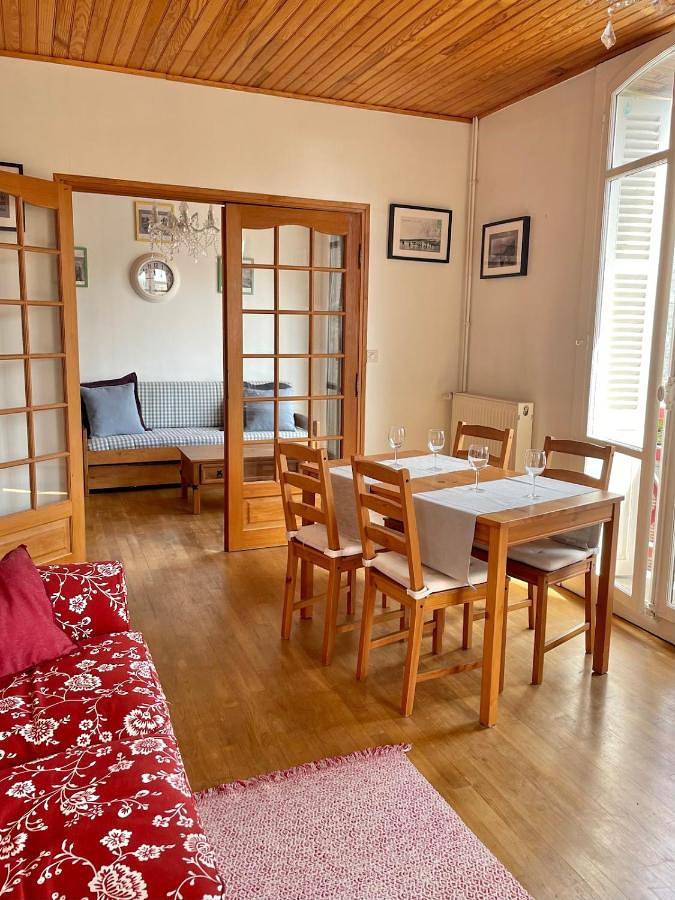 Location de vacances pour 4 personnes, avec balcon à Mers-les-Bains