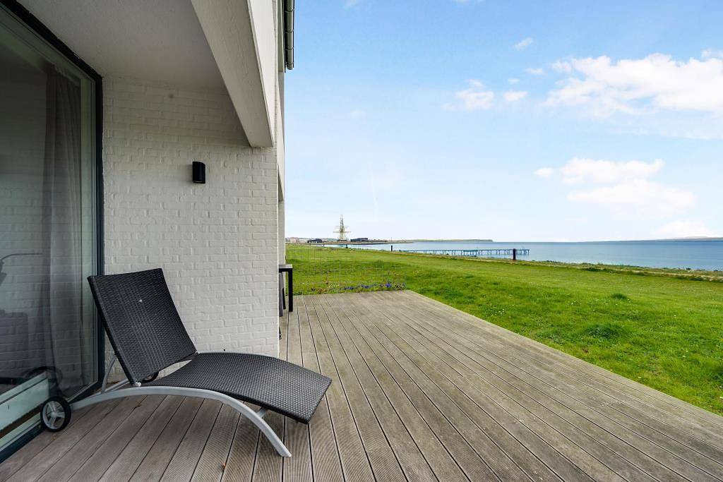 Ferienwohnung in erster Reihe mit Panoramablick über die Ebeltoft Bucht in Ebeltoft (Stadt), Ebeltoft
