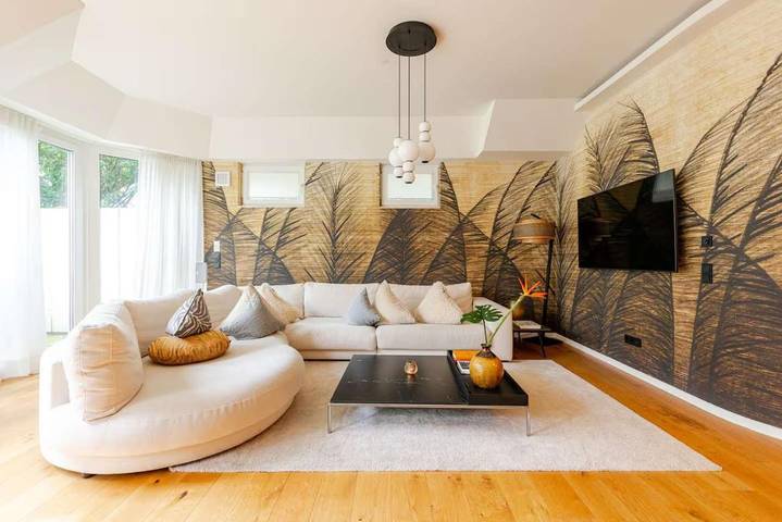 Villa für 6 Personen, mit Ausblick und Sauna sowie Garten, mit Haustier in München - 3