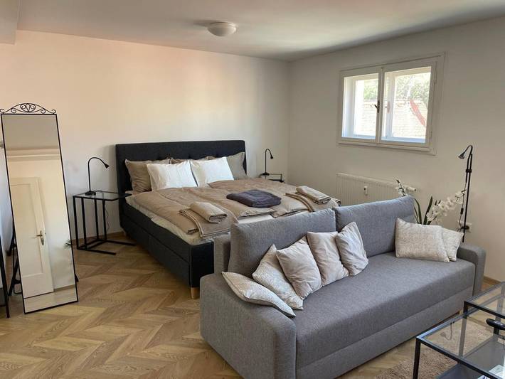 Appartement de vacances pour 8 personnes, avec vue et jardin, animaux acceptés