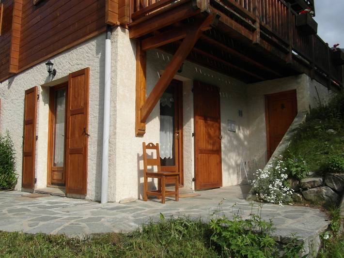 Chalet pour 3 personnes, avec terrasse, animaux acceptés